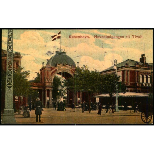 Kbenhavn - Hovedindgangen  til Tivoli - u/n - Brugt