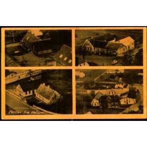 Partier fra Hellum - Luftfoto u/n - Brugt