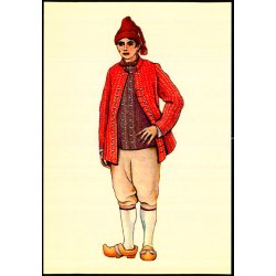 Dansk egnsdragt fra Aalborg - 1810 - 1820 - Odense T.K. 8337 - Ubrugt