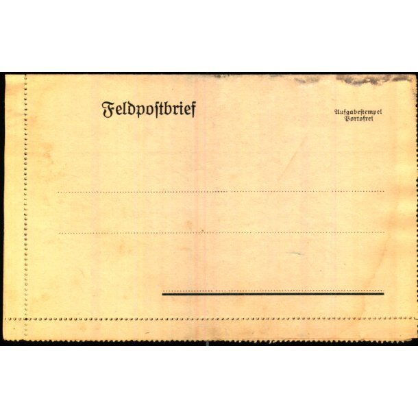 Feldpostbrev - 8 m- 9- 14