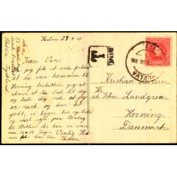 Efterporto - Postkort fra Spanien   23 - 2 - 1910 - Efterporto ? ?