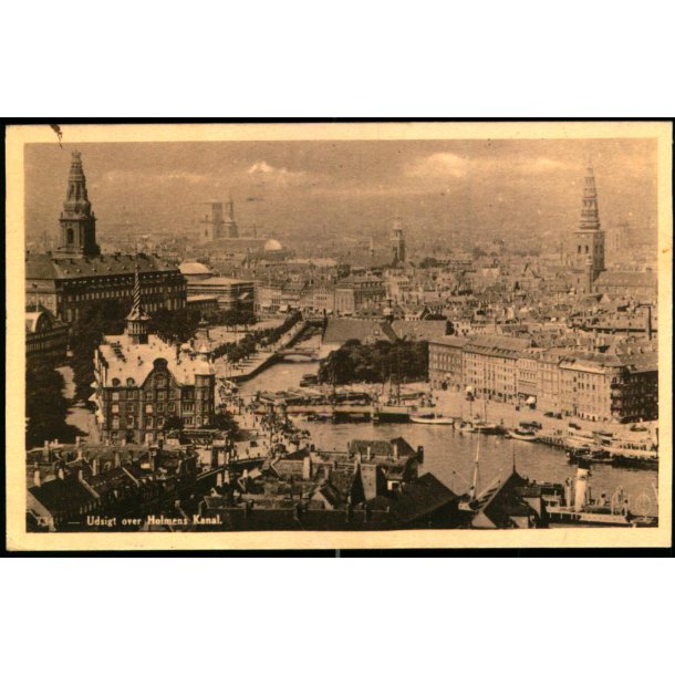 Udsigt over Holmens Kanal - Chr. Olsen 734