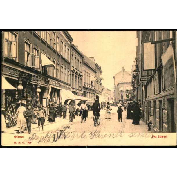 Odense - Fra Str�get - H.H.O. 979 - Brugt