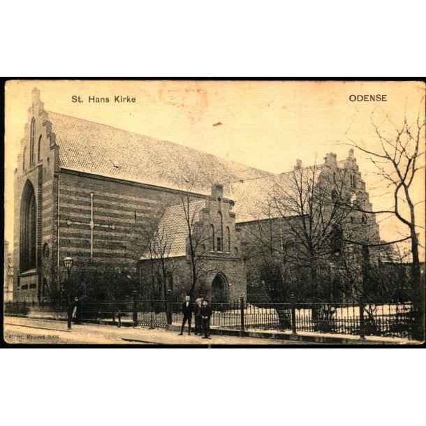 Odense - St. Hans Kirke - C. St. 3006 - Brugt