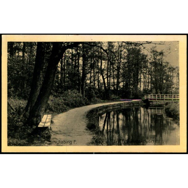 Nyk�bing F. - Fra Kohaveskoven -  Stender N.F. 1010 - Ubrugt