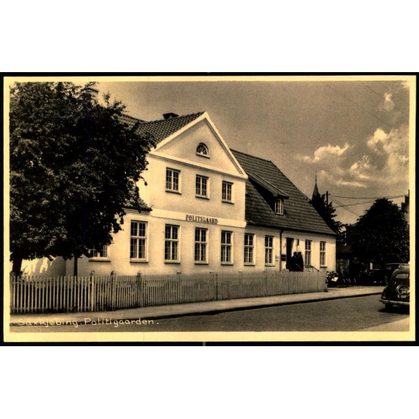 Saxk�bing - Politigaarden  - Thanning Steffensens Bogh. 93520 - Ubrugt