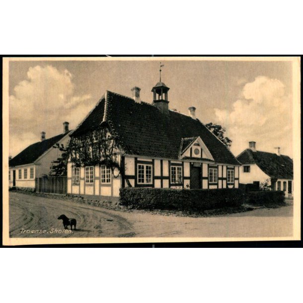  Troense - Skolen - Rudolf Olsen 2453 - Ubrugt