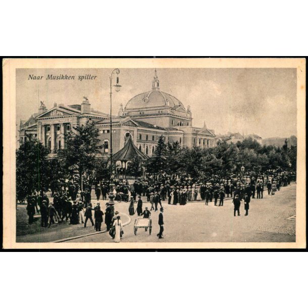 Naar Musikken spiller - Eberh. B. Opps Kunstforlag u/n - Ubrugt