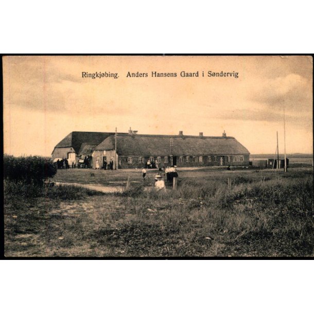 Ringk�bing - Anders Hansens Gaard i S�ndervig - Johs. Broersons Forlag u/n - Ubrugt