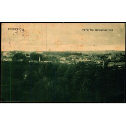 Fredericia - Parti fra Udkigstaarnet - Gr�nholts Bogh. u/n - Brugt
