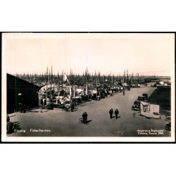 Esbjerg - Fiskerihavnen - Fotokort Jespersens Bogh. 3080 - Brugt