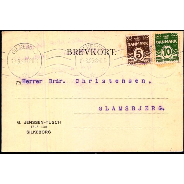 G. Jenssen-Tusch - Helsagskort u/n - Brugt