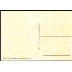 Bornholm - Lyseklippen ved Helligdommen - R - Colbergs Bogh. 8428 - Ubrugt