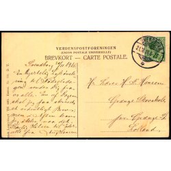 K�benhavn - Langelinie med indsejlingen til Havnen - Dansk Lystryk 791 - Brugt