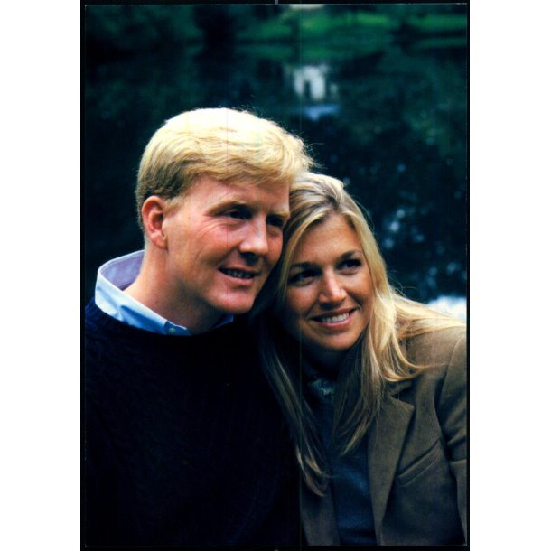 Prins Willem Alexander - Maxima Zorreguieta -  Hallmark 904 - Ubrugt