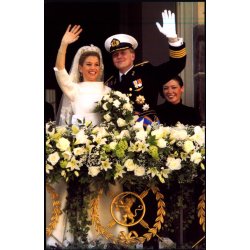 Prins Willem Alexander og Prinsesse Maxinas Bryllup - Hallmark 150 - 11x18 cm. - Ubrugt