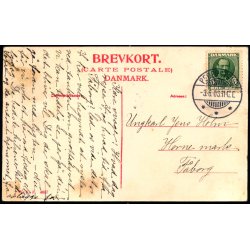 Ollerup H�jskole set fra Haven - W.K.F. 4637 - Brugt