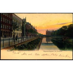 Postkort fra Sverige 9 - 1 - 05  - Til Kbenhavn  - Stempel Fra Sverige M.