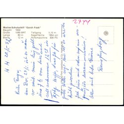 Marine -Schulschiff  "Gorch Fock" - Ferd. Lagerbauer 60 - Ubrugt