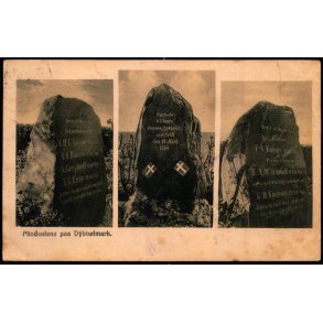 Mindesteene paa Dybb�lmark - Fr. Biehl u/n - Brugt