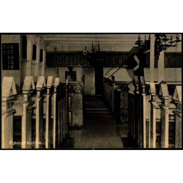 R�m� Kirke - Stjerne Foto 25640 - Ubrugt