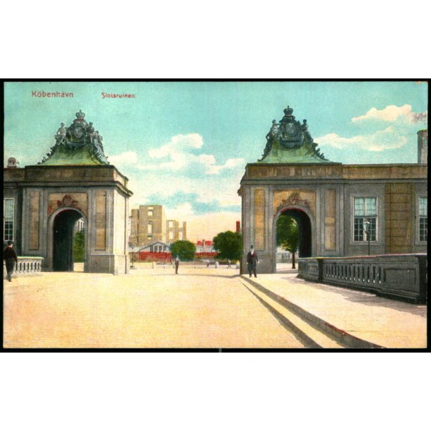 K�benhavn - Slotsruinen - u/n 