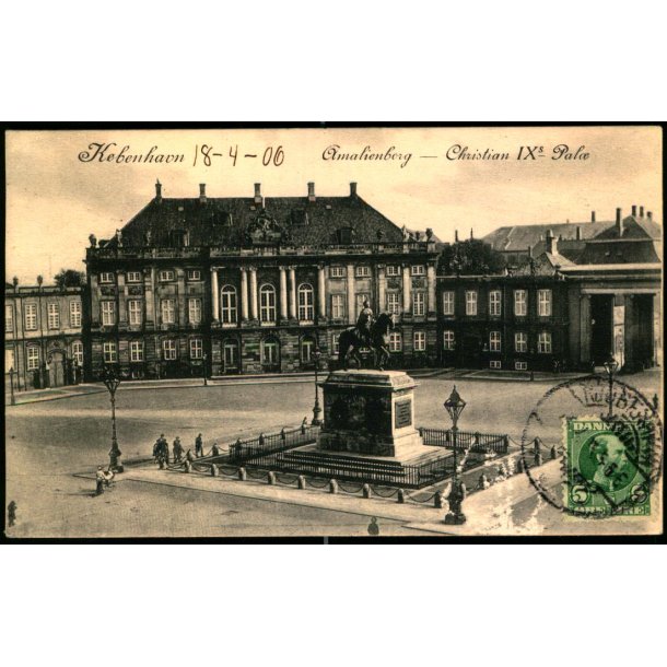 K�benhavn - Amalienborg - Christian IX s Pal� - B.M. &amp; Co 15