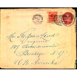 Censurbrev fra Danmark  2 - 3 - 19 - Til U.S.A.