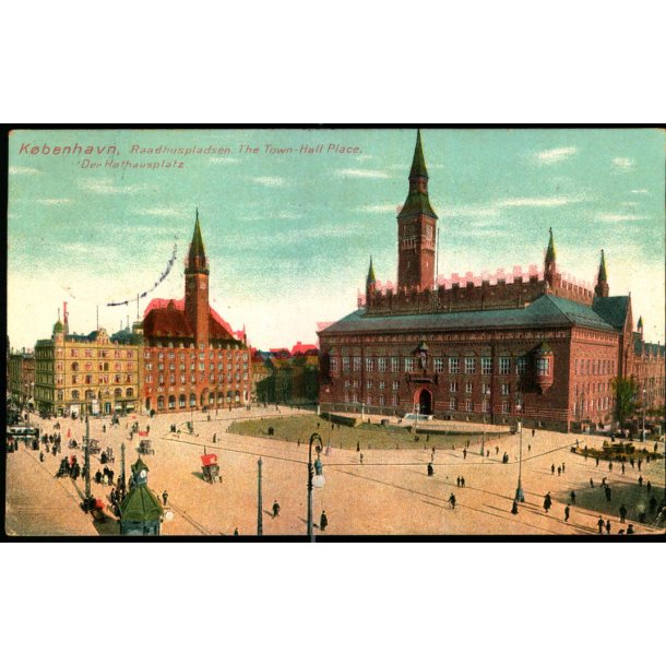 Kbenhavn - Raadhuspladsen - u/n