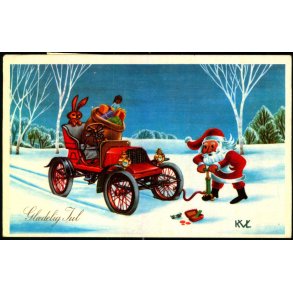 K.V. Larsen - Gldelig Jul - Rudolf Olsen u/n - Brugt