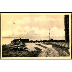 Kronborg -  Flagbatteriet - Kai Brammers Bogh. 6474 - Ubrugt