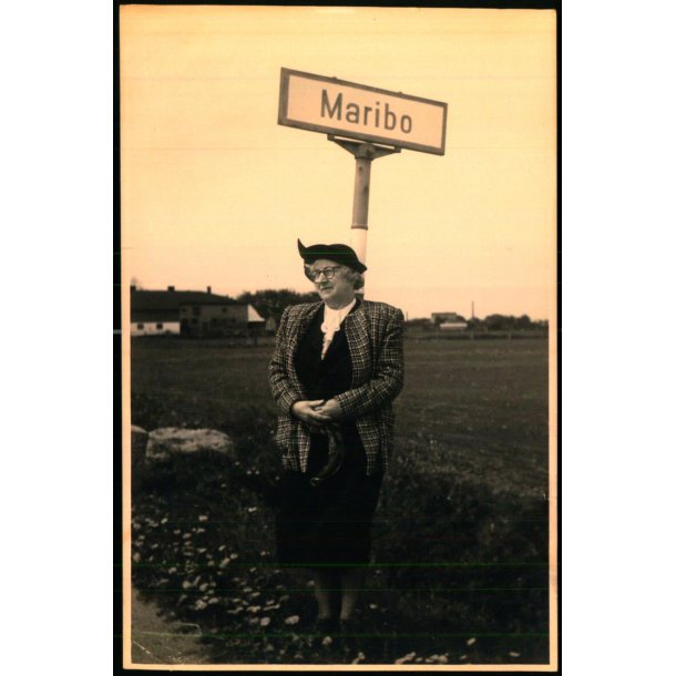 Maribo - Fotokort u/n - Ubrugt - Svagt Hj�rne !
