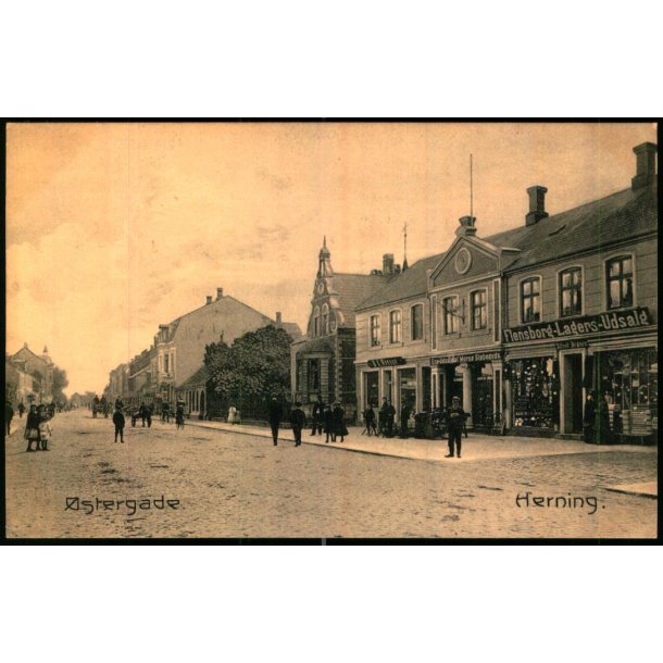 Herning - �stergade - Flensborg Lager u/n - Ubrugt
