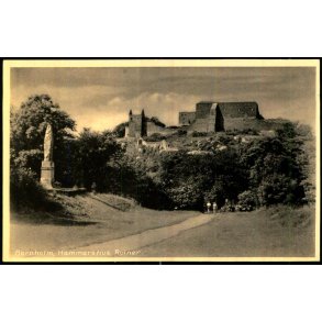 Bornholm - Hammershus Ruiner - K.H. Olsen 581 - Ubrugt