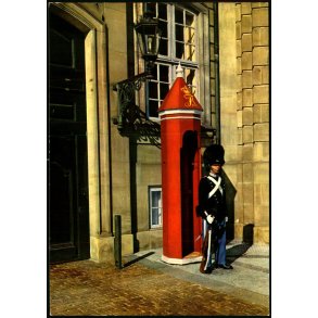 Kbenhavn - Garder p Amalienborg Slotsplads - Krger 989/56 - Ubrugt