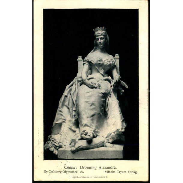 Ny Carlsberg Glyptotek 29  - Chapu : Dronning Alexandra - Vilhelm Trydes Forlag u/n