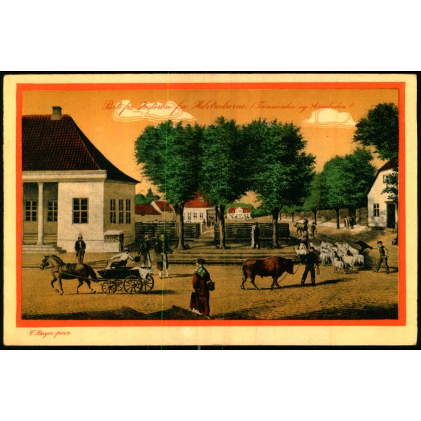 C. Bayer - Parti fra Vesterport Fra Halvstedserne (Trommesalen og Aceseboden)-  A. Vincent 292/26