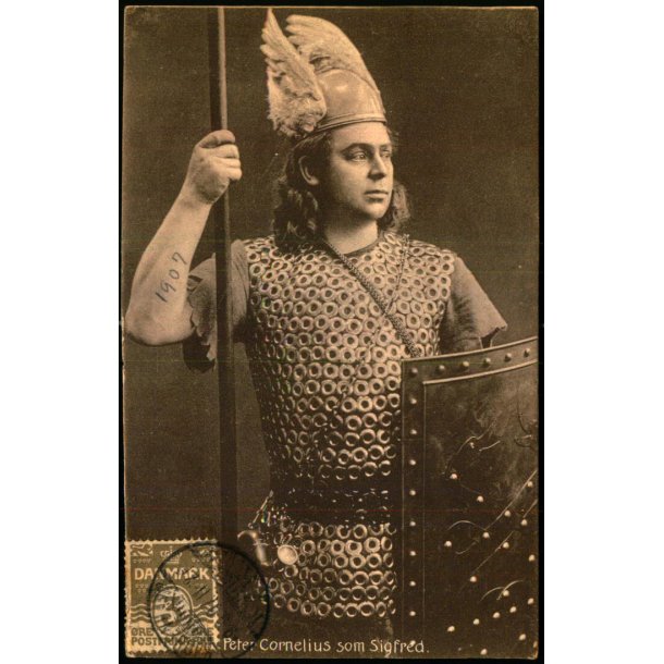 Peter Cornelius som Sigfred - P. Heckscher 2002 - Brugt