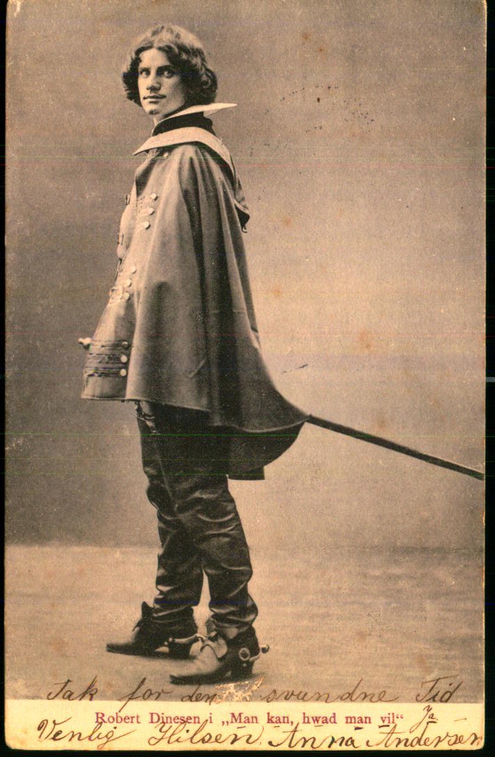 Robert Dinesen i Man kan hvad man vil Alex Vincent 1014 Brugt