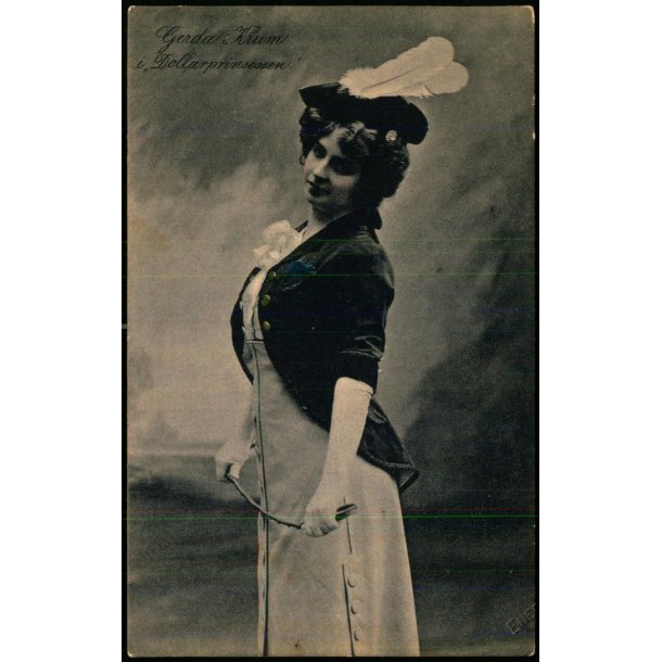 Gerda Krum i Dollarprinsessen - Alex Vincent 1803 - Ubrugt