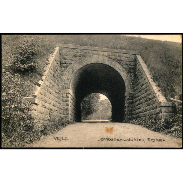 Vejle - Jernbaneviadukten - Tirsb�k - Hvidehus Boglade 10291