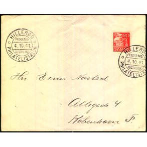 Hillerd Philatelistklub Frimrke  Udstilling - 4 - 10 - 41 1941 