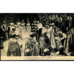 Coronation - Dronning Elizabeth  II - Westminster Abbey - Ubrugt