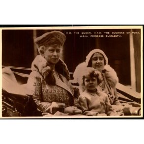 Dronningen - The Duchess of York med Prinsesse Elizabeth - Ubrugt