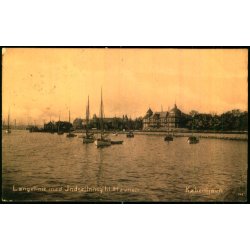 K�benhavn - Langelinie med indsejlingen til Havnen - Dansk Lystryk 791 - Brugt