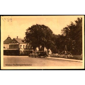 Nakskov - Fra Banegaardspladsen - Stender N. 124 - Brugt