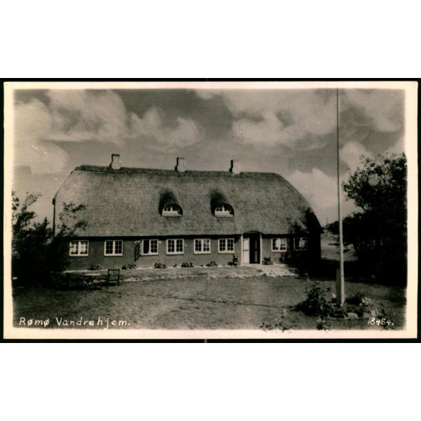 R�m� - Vandrehjem - Fotokort 18484 - Ubrugt