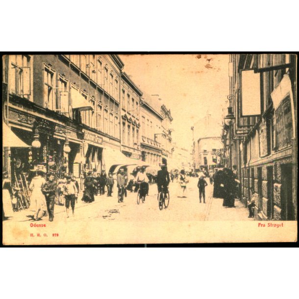 Odense - Fra Str�get - H.H.O. 979 - Brugt