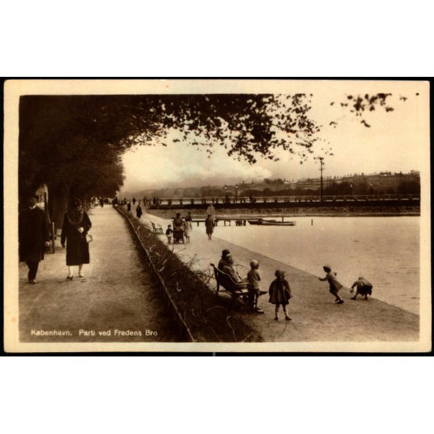 Kbenhavn - Parti ved Fredens Bro - Geerts Forlag 697