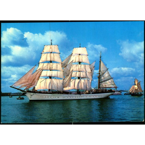 Marine -Schulschiff  "Gorch Fock" - Ferd. Lagerbauer 60 - Ubrugt